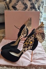 Sophie Webster Black Heels