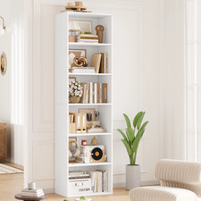 Bookcase Shelving Unit Tall 6