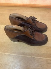 Vintage 60s 70s Leather Two