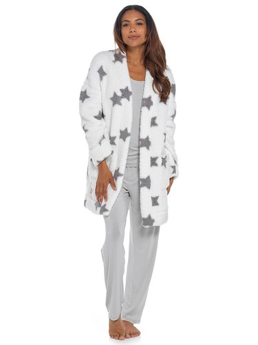 Oversized fleece cardigan - m/l,