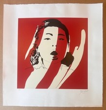 Blek Le Rat Dream But Don't Sleep ORIG '07 Signed Screenprint of 30 COA Banksy