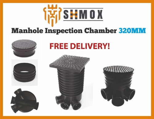 Underground drainage manhole - underground,