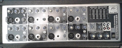 Peavey pvi8b mixer - peavey, /