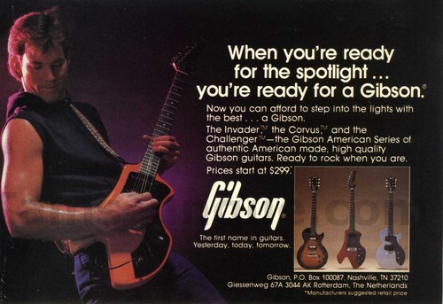 1983 gibson electric guitars - gibson,