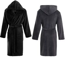 Branded THICK Childrens Kids Dressing Gown Boys Girls Hooded Soft Warm Robe