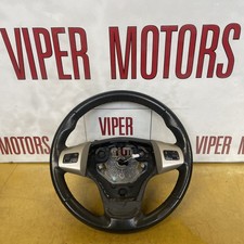 Vauxhall Corsa D Steering Wheel with Controls Champagne Silver 13274885 2006-14