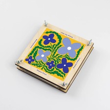 15 x 15cm Wooden Flower Press