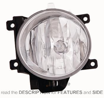 Front fog light - light, toyota