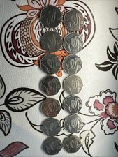 Olympic Gymnastics, Ribbon 50p Coin Circulated (14 Available)