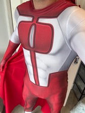 Invincible Omni-man Cosplay Costume Suit - Adult Omni man