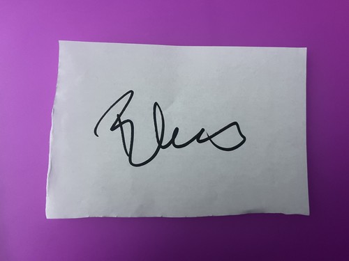 Bjorn ulvaeus autograph - bjorn,