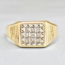 Vintage 1980s Diamond Set