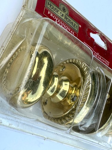 Solid brass heavy georgian - solid,