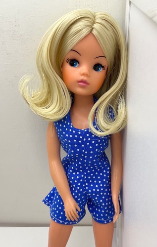 Ooak rerooted vintage sindy - ooak,