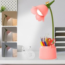 Led flower desk lamp - desk,