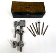 VINTAGE WATCHMAKERS TOOL SWISS MADE JACOT TOUR A TOURNER PRATIC ORIGINAL BOX