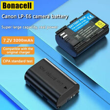 2 PACKS LP-E6 LP-E6N Battery