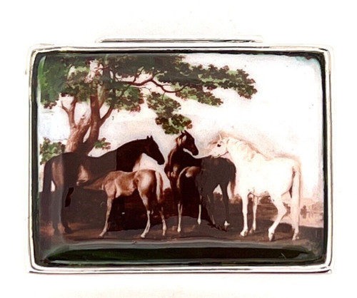 Five horses pill - horses, box