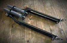 Springer Forks Harley Bobber Chopper Plus +6 Inch Length Black Big Port Classic