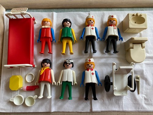 Vintage playmobil hospital - vintage,