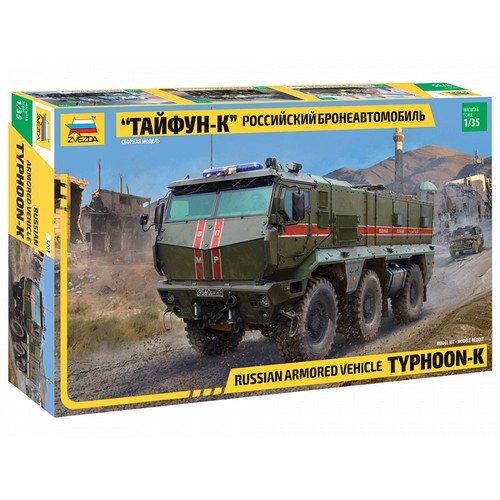 Zvezda 3701 typhoon - typhoon, 6x6
