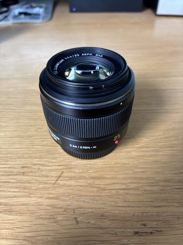 Panasonic lumix 25mm - lumix, f1.4