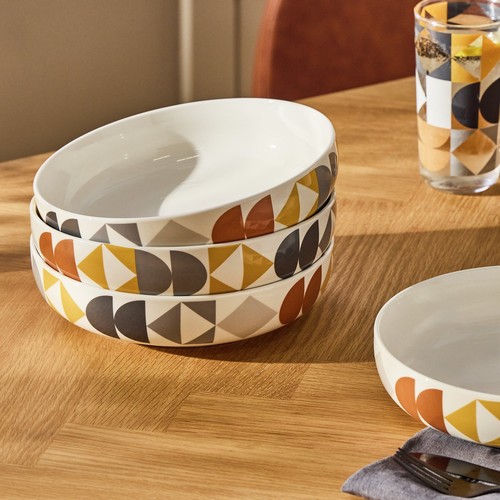 Home geo piece stoneware - geo, 4