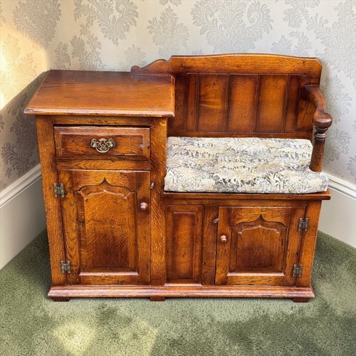 Oak bench seat - oak, /