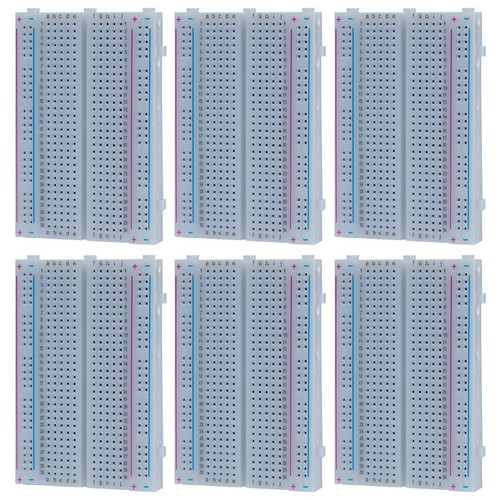 6pcs mini breadboard kit - breadboard, 400