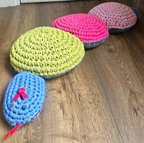 Hand crocheted multicolour - hand-crocheted,
