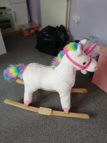 Kids rocking horse - , with
