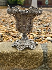 Late 19th Ottoman Turkish silver gilt spoon warmer  Sultan Abdul Hamid II