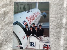 British Air Ferries BAF Charter Airline In-Flight Magazine 1990 Vickers Viscount