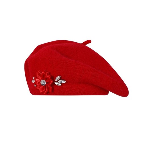 Fashion beret hat rhinestone - hat,