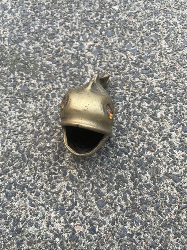Vintage brass fish table - brass,