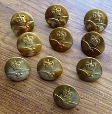 10 Vintage Royal Air Force Uniform Buttons – Firmin-London 22mm.