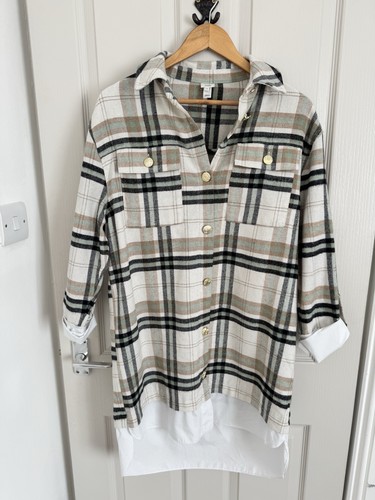 River island long plaid - river,