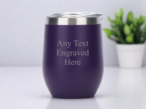 Personalised 12oz purple - personalised,