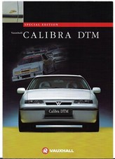Vauxhall Calibra DTM 2.0 Turbo 4x4 Limited Edition 1995 UK Market Sales Brochure