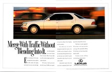 1990s • LEXUS LS400  print