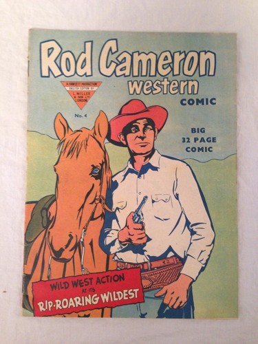Rod cameron western comic - western,