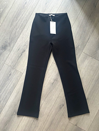 Zara women black cropped - black,