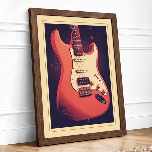 Red stratocaster vintage - red,