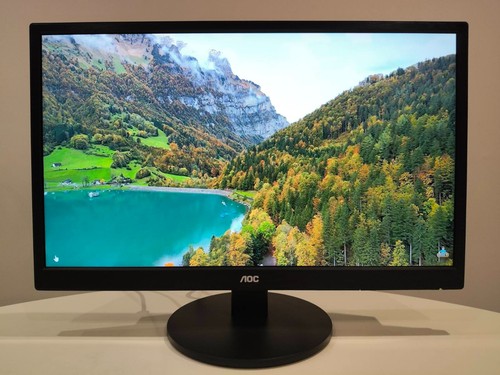 Aoc m2470swh mva led full - led,