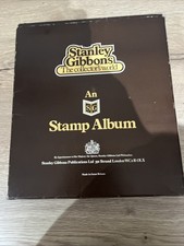 Stanley Gibbons Windsor Album. Including Great Britain. Stamps.