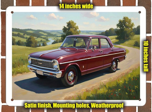 Metal sign 1965 chevrolet - -,