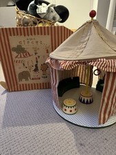 Maileg Mice Circus Tent with Unused Accessories Good Condition