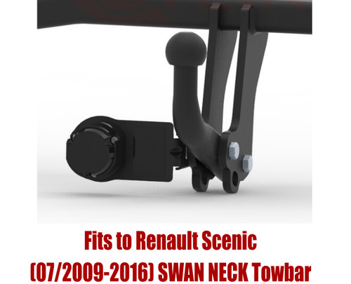 Swan neck tow bar - neck,