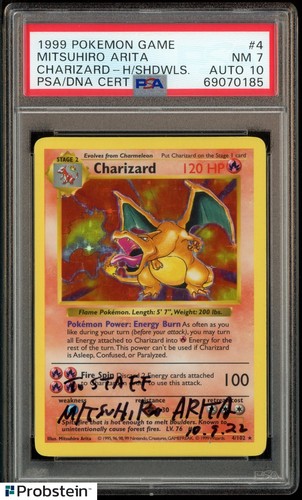 Mitsuhiro arita signed pokemon - arita,