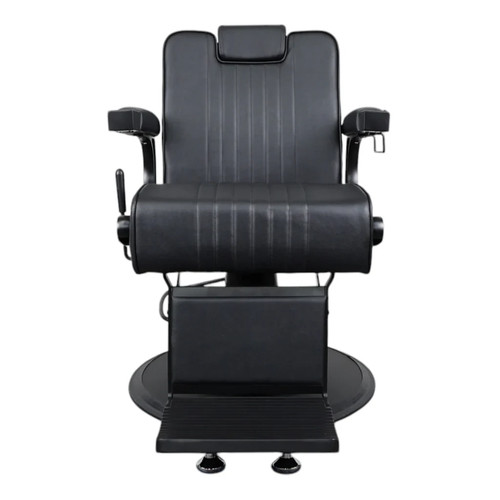 Silver salon barber chair - &,
